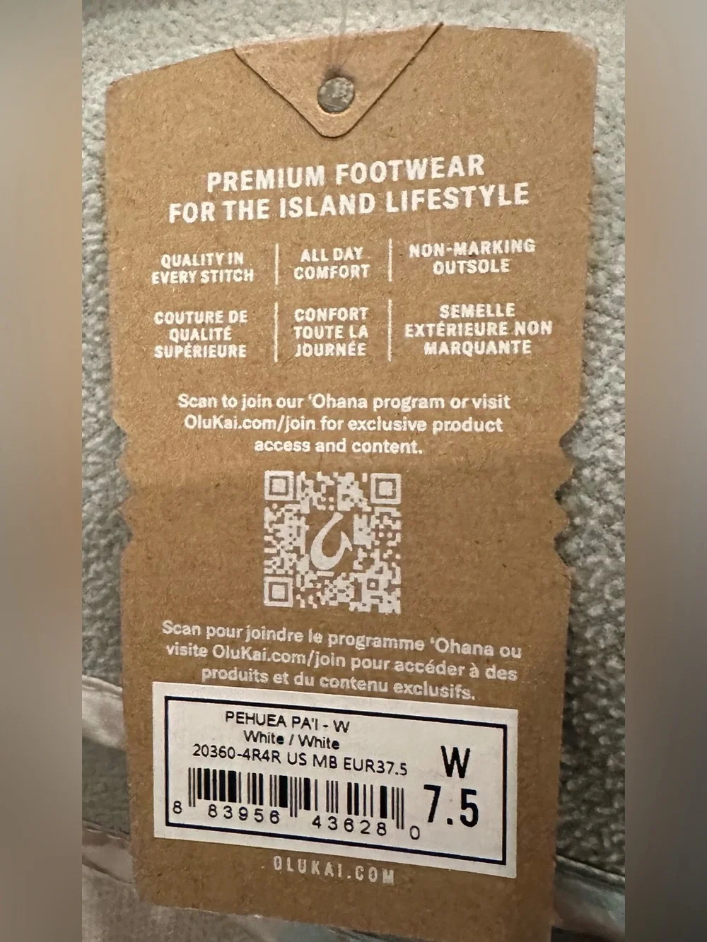 Olukai x Zippy’s Pehuea Pa’i Size 7.5